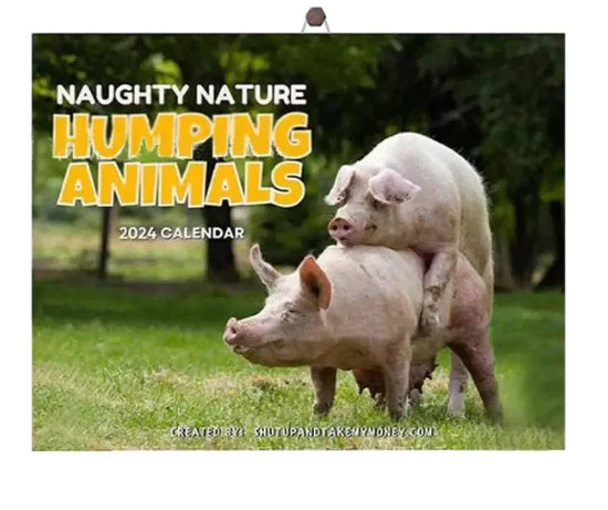 2024 Flower Calendar Spoof Living Room Wall Calendar