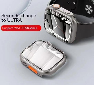 Applicable Iwatch78 Case 45mm Seconds To Ultra44 Protective Case