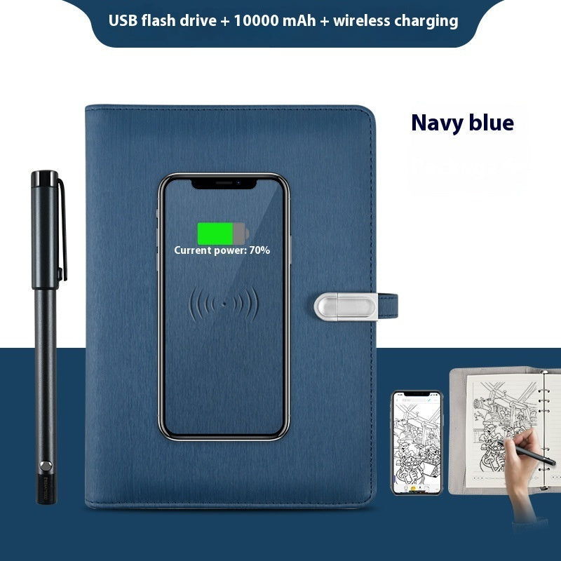 Handwriting Paper Screen Synchronization Smart Fingerprint Lock Notebook