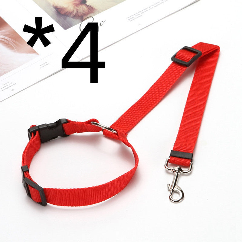 Explosive Pet Car Rear Seat Ring Safety Rope