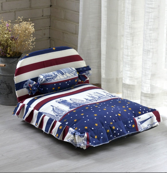 If the detachable Tactic pet nest princess bed small dog Bichon dogs and cats nest winter supplies wholesale