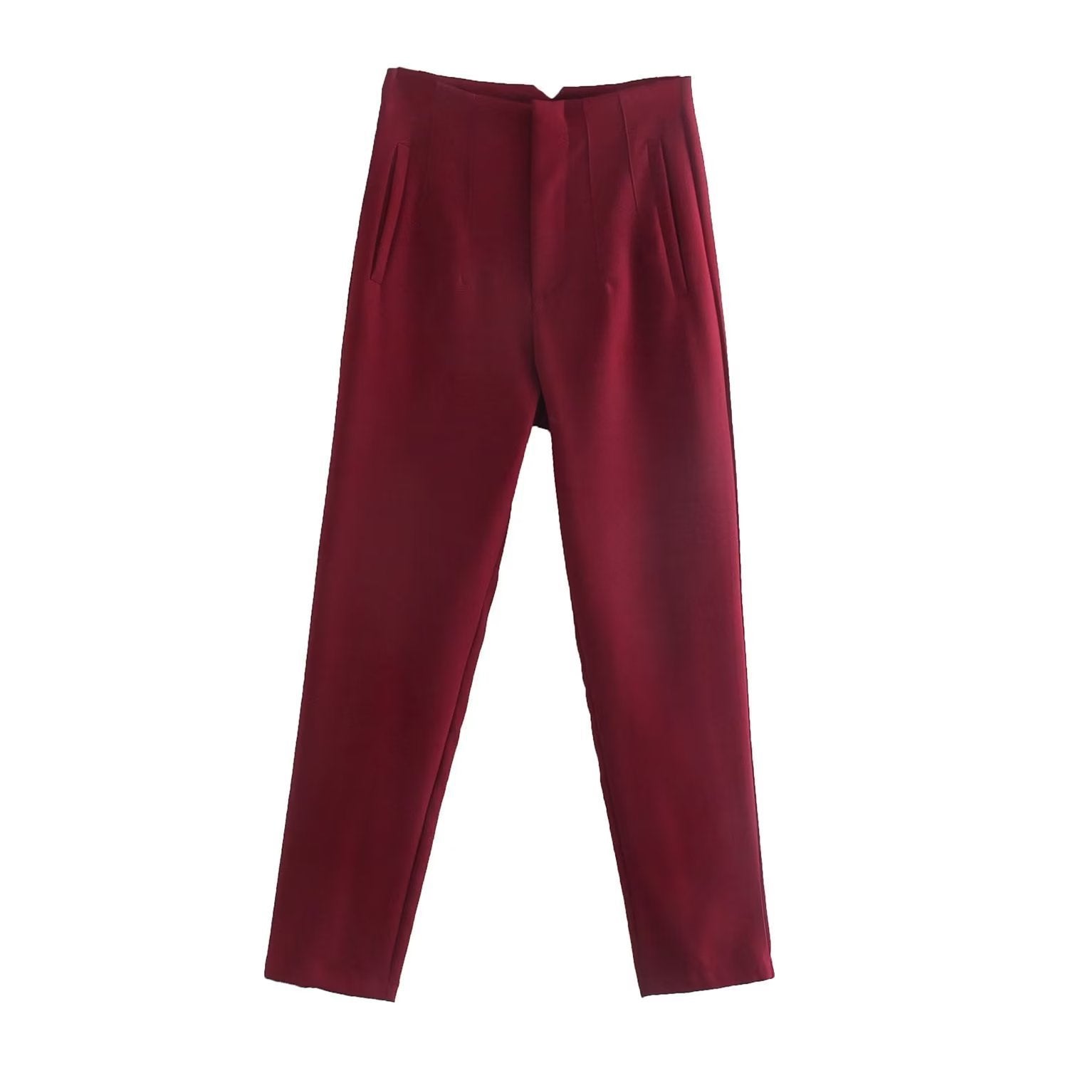 Cross-border Wholesale Women's Clothing Women's 35-color High Waist Trousers Straight Casual Pants