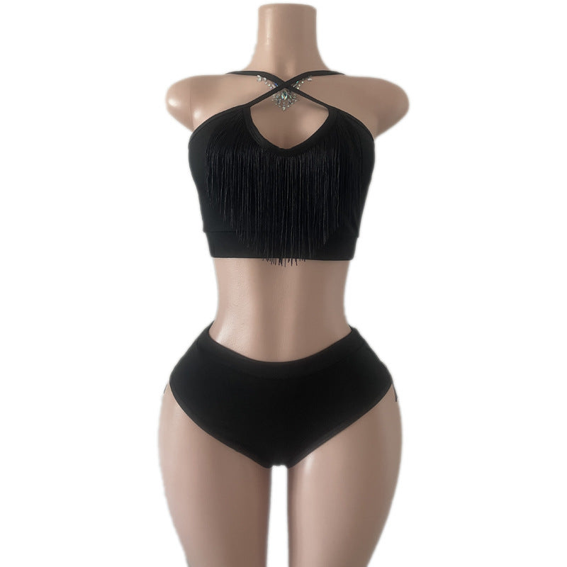 Fashion Ball Bar Nightclub Pole Dance Tassel Clothing