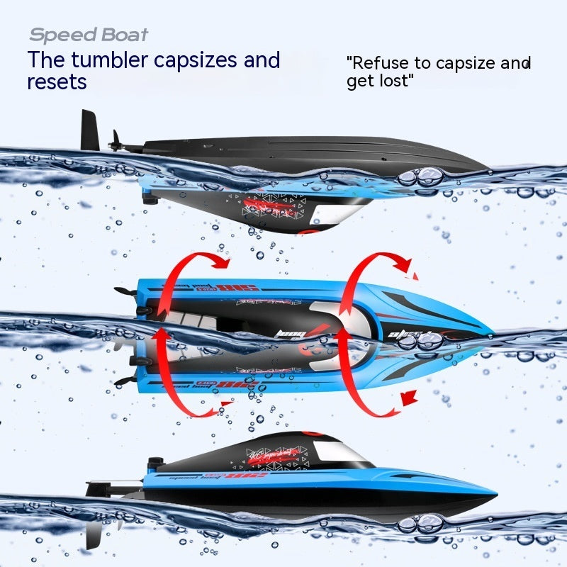 Remote-control Ship Toy Endurance Electric High-speed Speedboat Model