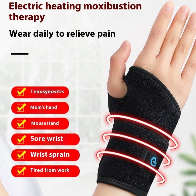 Electric Heating Hand Strap Hot Compress Physiotherapy Wrist Protector