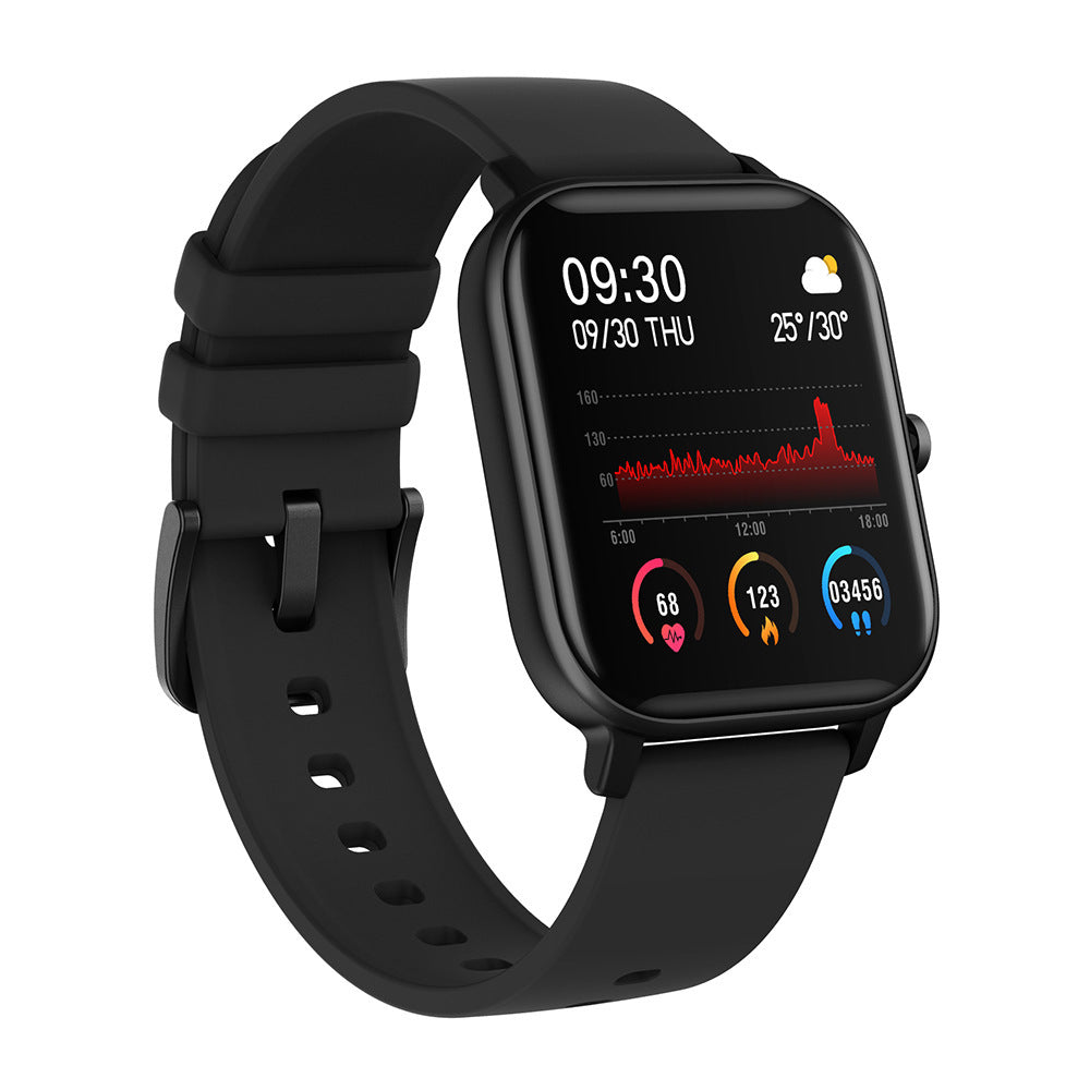 Waterproof Smartwatch with Heart Rate and Blood Oxygen Monitoring