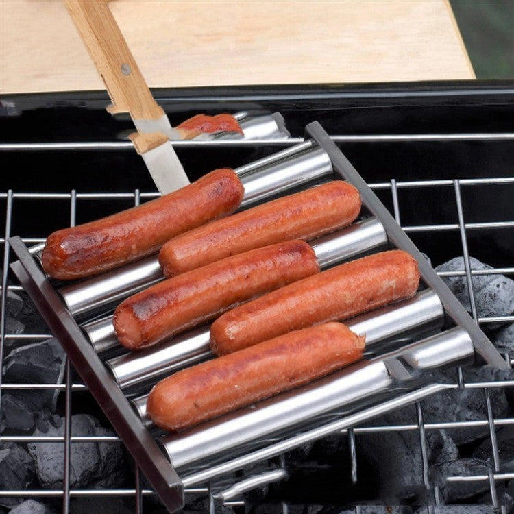 Stainless Steel Hot Dog Rack Detachable