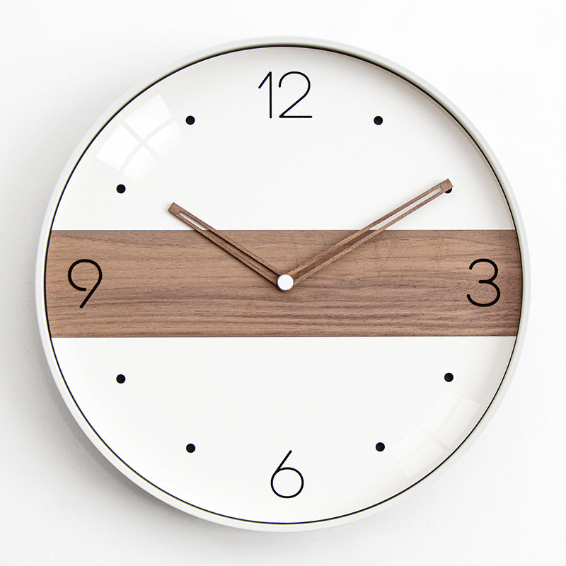 Modern Minimalist Nordic Creative Wall Clock Mute