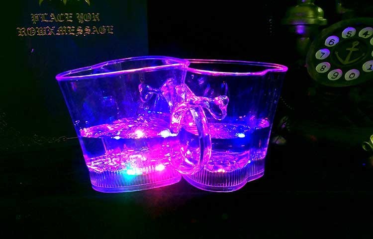 Colorful Induction Flash Cup With Water