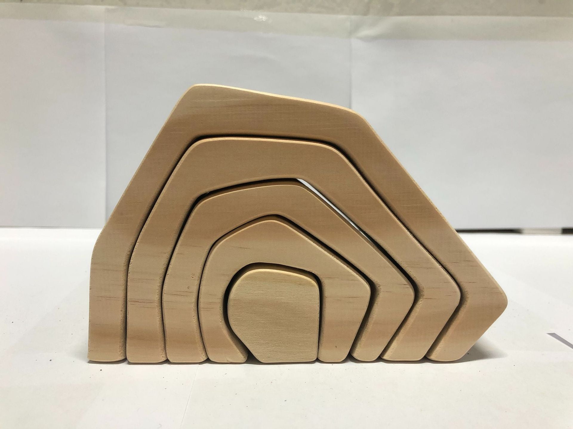 Early education stacking high blocks