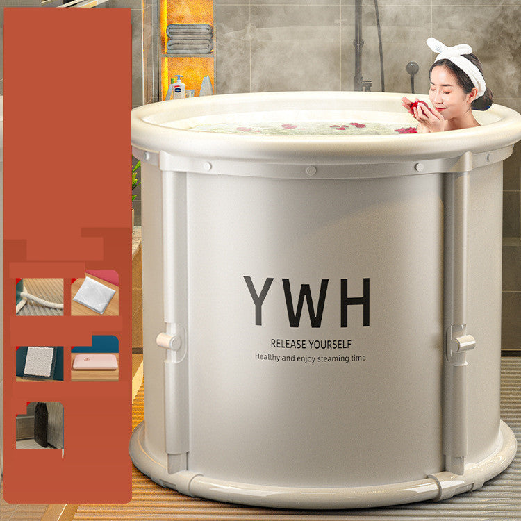 Bath Bucket Adults Folding Children's Household Full Body Tank