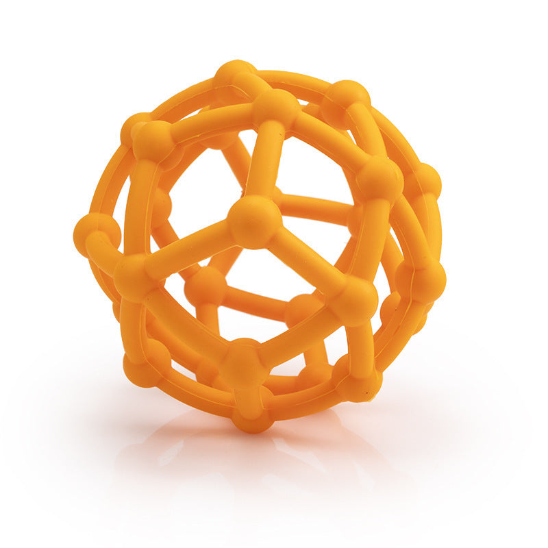 Baby Silicone Ball Newborn Soft Ball Round Hollow Small