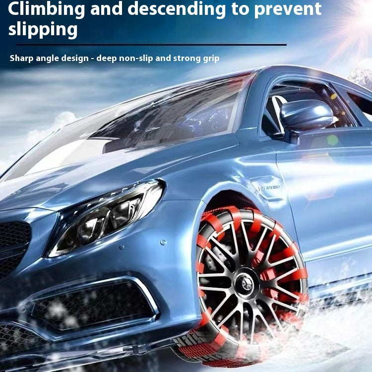 Emergency Plastic Nonskid Chain Universal Car Tire Non-slip Band