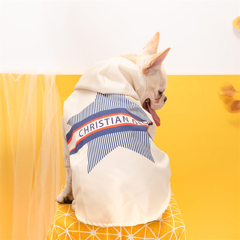 New Fashion Dog Clothes Coat Pet Carved Jacket