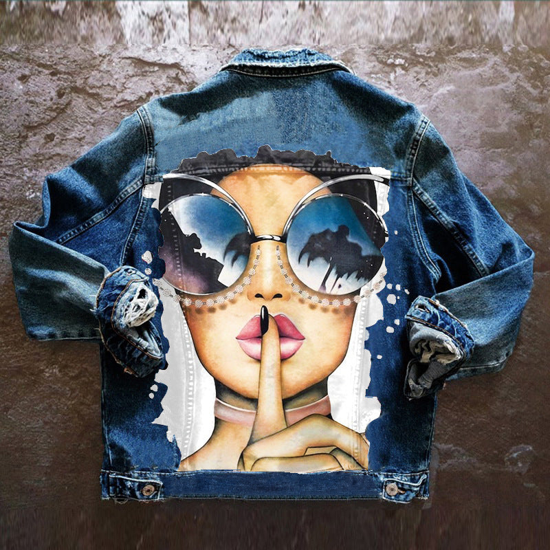 Women's Fashion Casual Denim Jacket