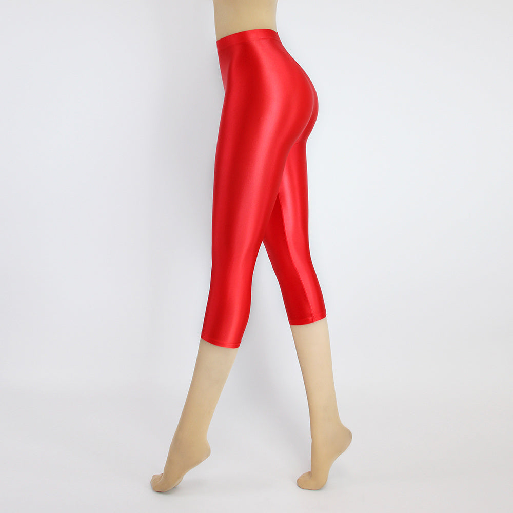 Women's High Stretch Sports Cropped Leggings