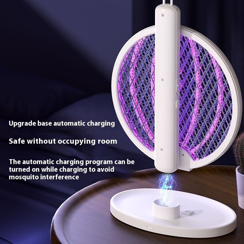Household Electric Mosquito Swatter Rechargeable Folding Mosquito Repellent
