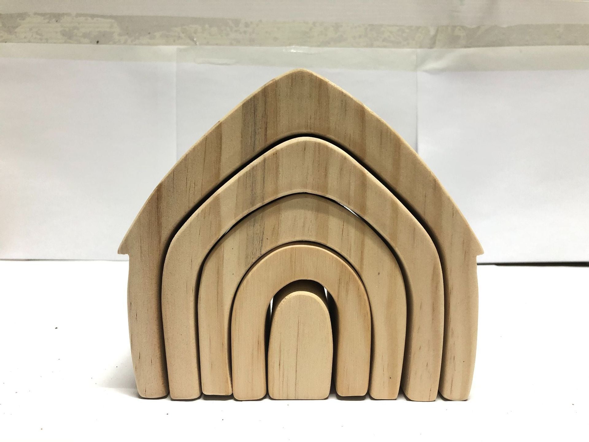 Early education stacking high blocks