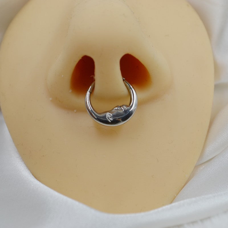 Titanium Alloy Human Body Piercing Accessories Nose Ring