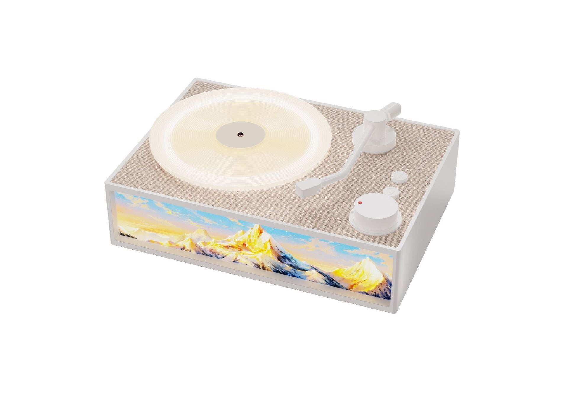 Vinyl Bluetooth Desktop Speaker - High Quality Sound