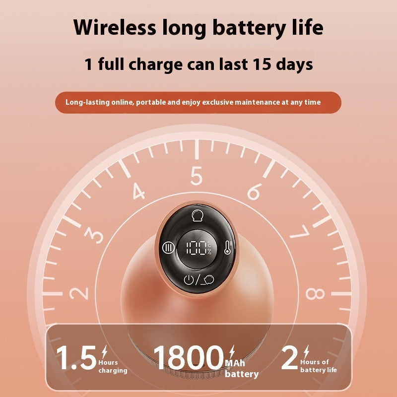 Electric Gua Sha Scraping Massager Cupping Scraping Dredging Meridian Brush