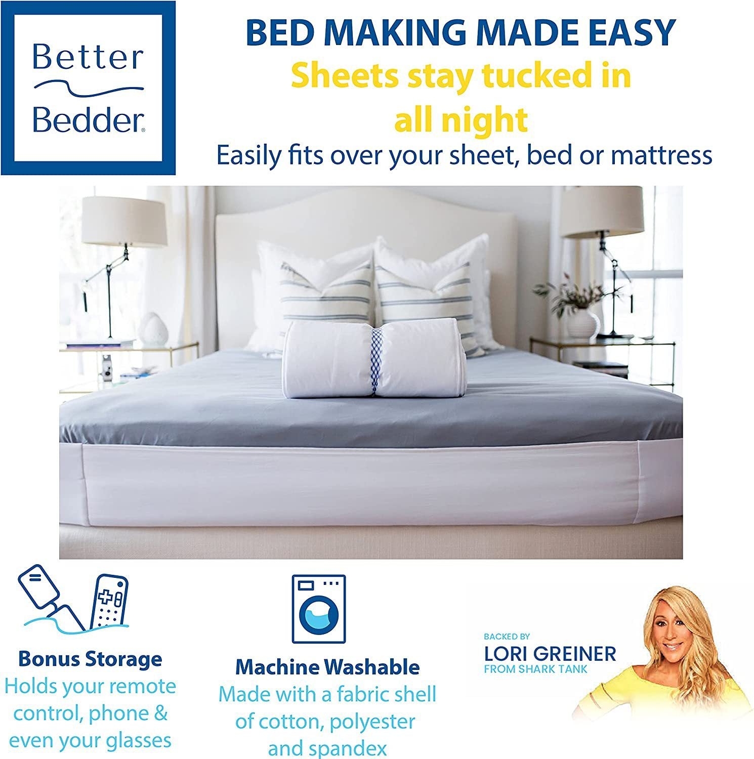 Fixed Elastic Band Bedspread Cover