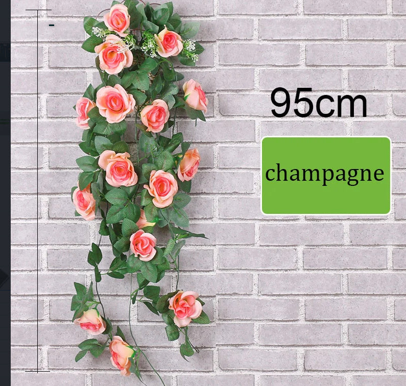 Simulation Four-petal Flower Bundle Wall Decorative Hanging