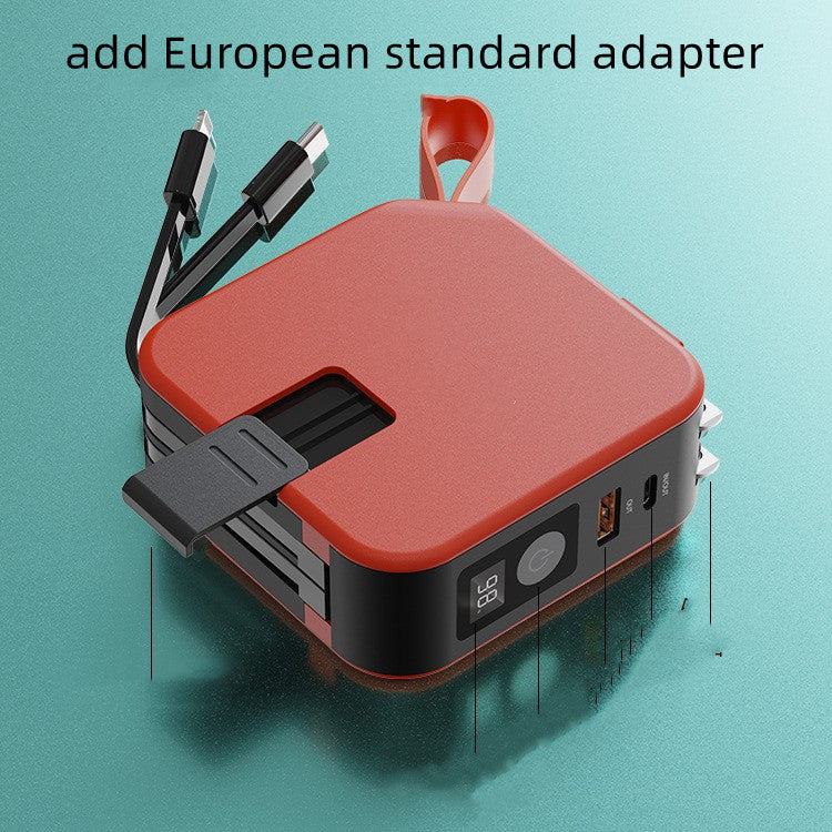 Mobile Phone Comes With A Power Bank And Travel Charger