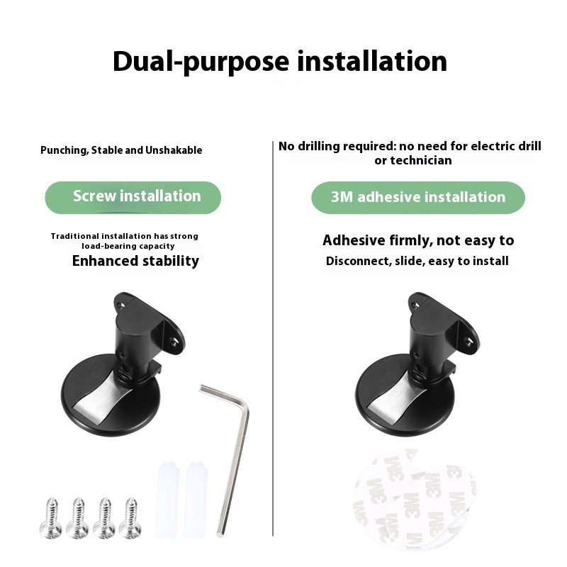 Strong Magnetic Door Suction Punch-free Bedroom Invisible Door Mute Door Stop Anti-collision