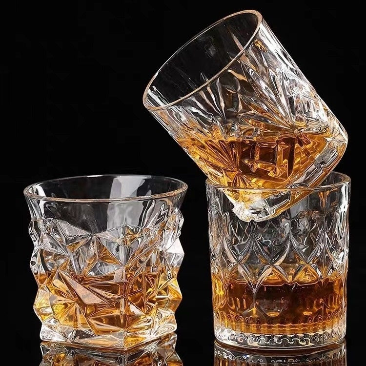 Whiskey Pure Drink Internet Celebrity Beer Brandy Glass Household High-end Classical Foreign Wine Bar Cup