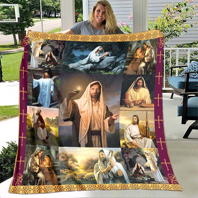 Digital Printing Shu Cotton Double Layer Blanket