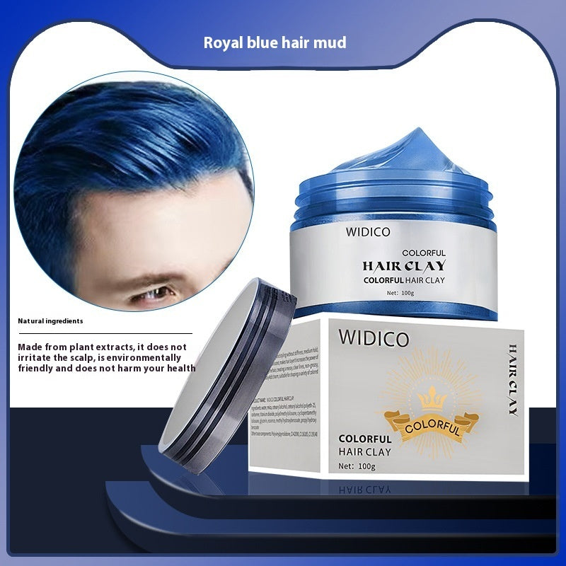 Disposable Color Hair Clay Pomade Shaping Lasting