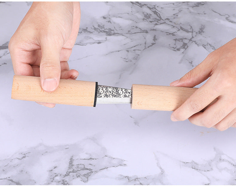 Chisel Skate Wooden Handle Bar Utensil Carving