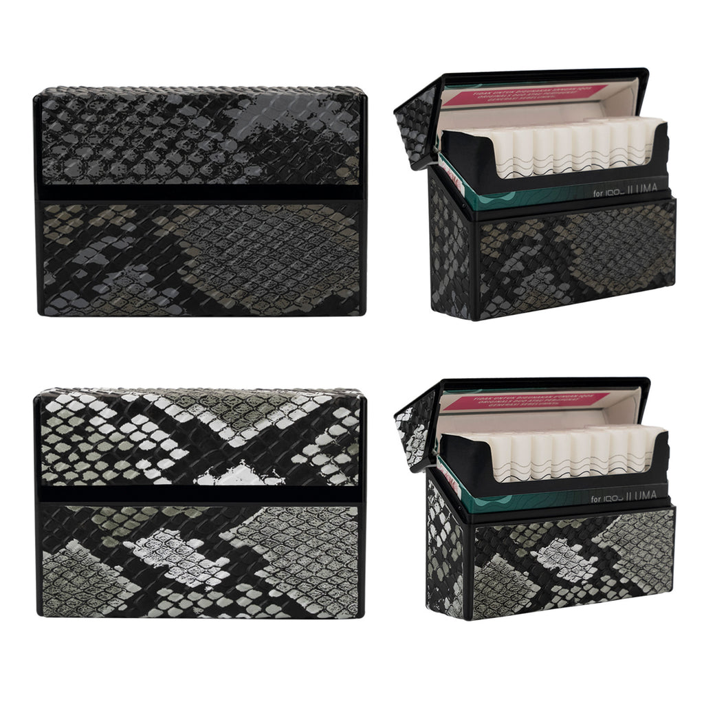 Cigarette Case 20 PCs PC Stickers Leather All-inclusive Storage Box