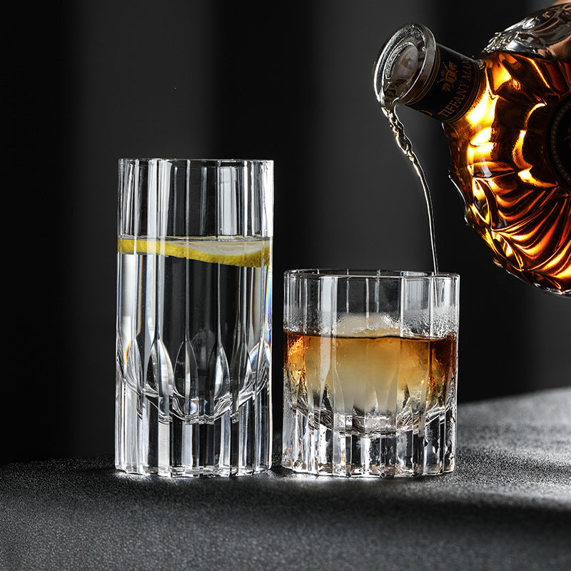 Home Fashion Simple Handmade Lead-free Crystal Cup
