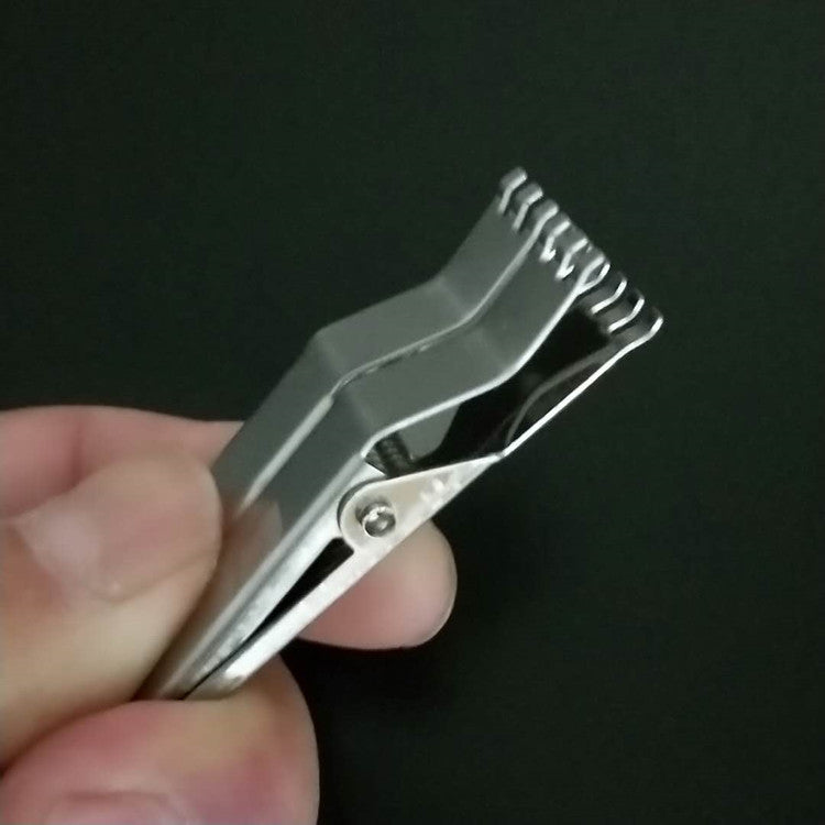 Earthworm Red Worm Live Maggots Hook Clip Stainless Steel Bait