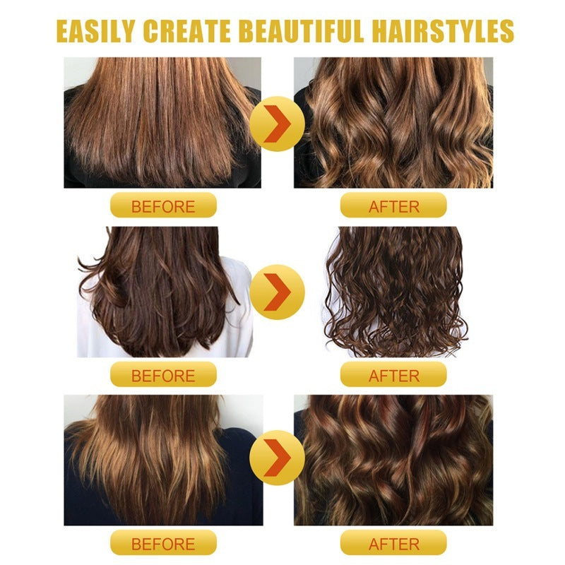 HOMTOPY Elastin Improve Frizzy Hair Natural Smart Curl
