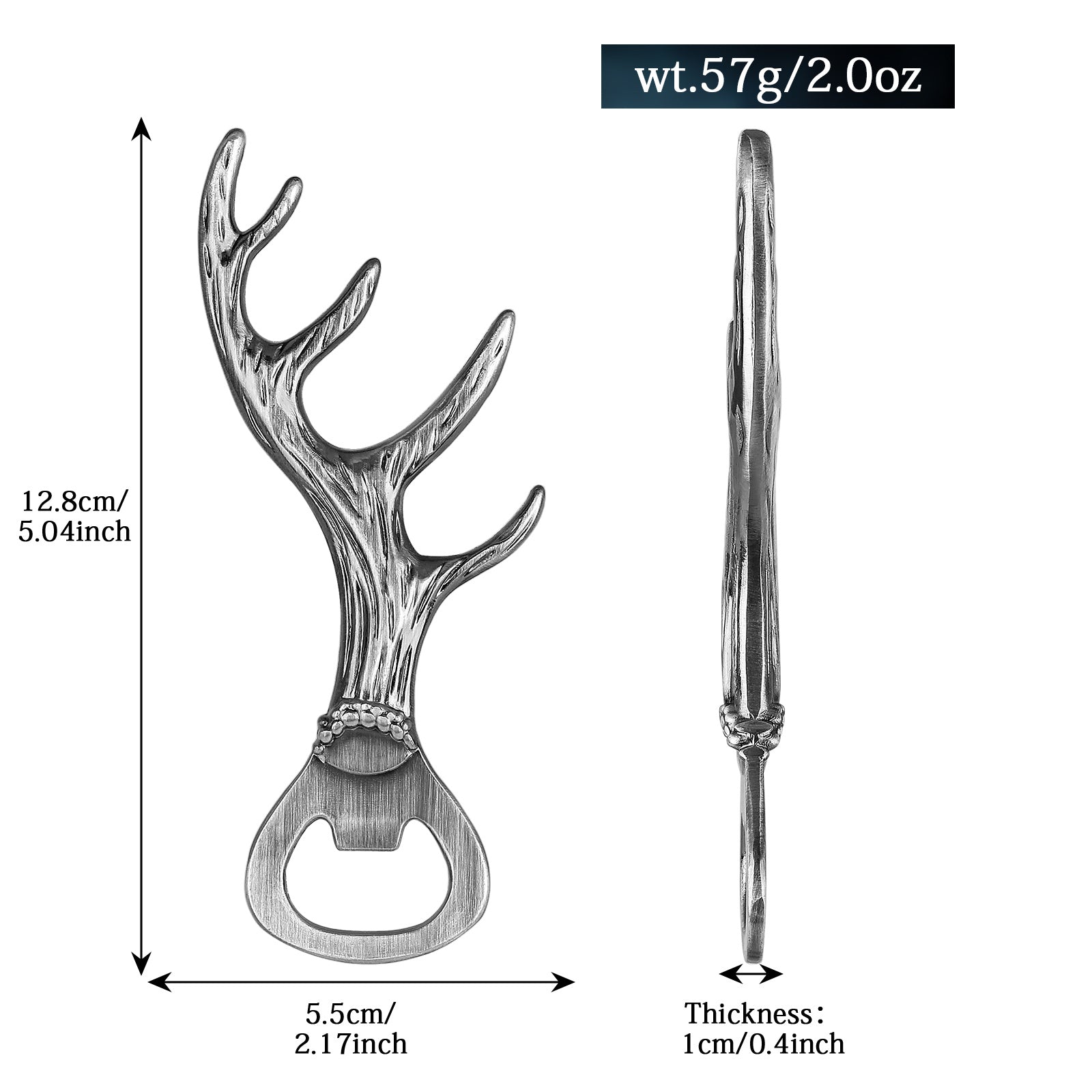 Deer Antler Bottle Opener Is A Small Tool Suitable For Various Parties And Gatherings Used To Open Beer, Wine, Juice, For Bars, Restaurants, Party Supplies, Wine Accessories, Universal Gifts