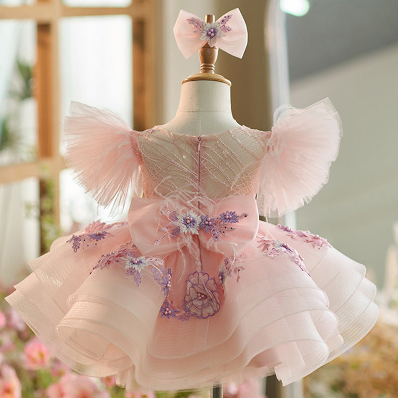 European And American Girls Umbrella Princess Dress