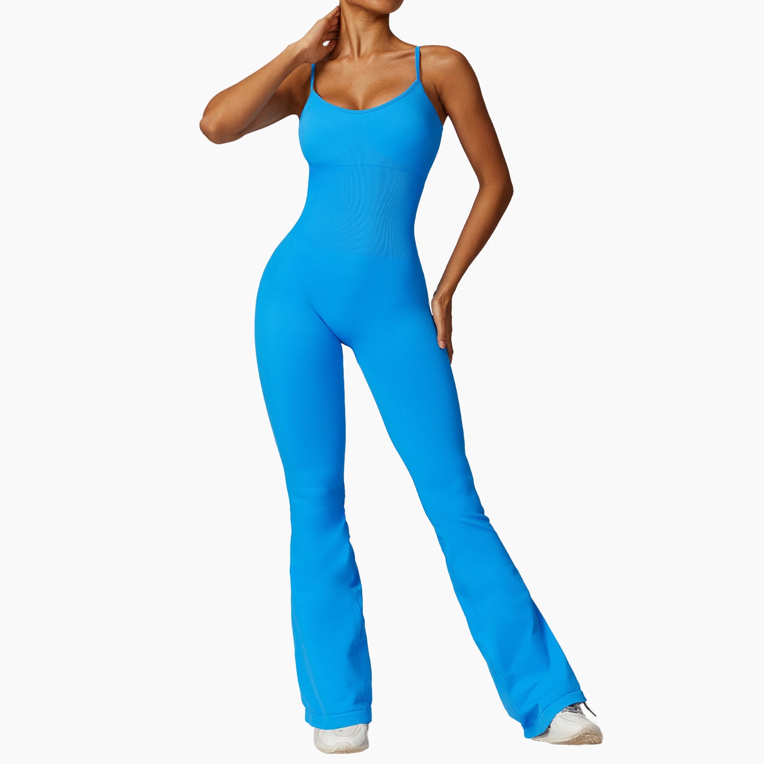 Tight Yoga Jumpsuit Women's Leisure Horn
