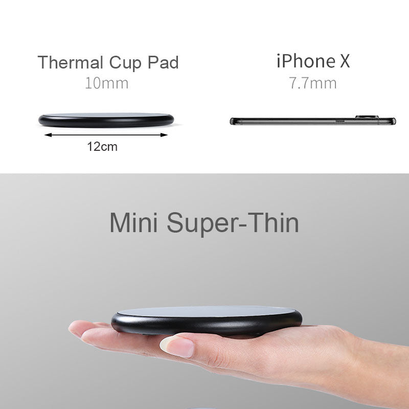 Automatic Heating Coaster Adjustable High Temperature Home Dormitory Office Milk Tea Warmer