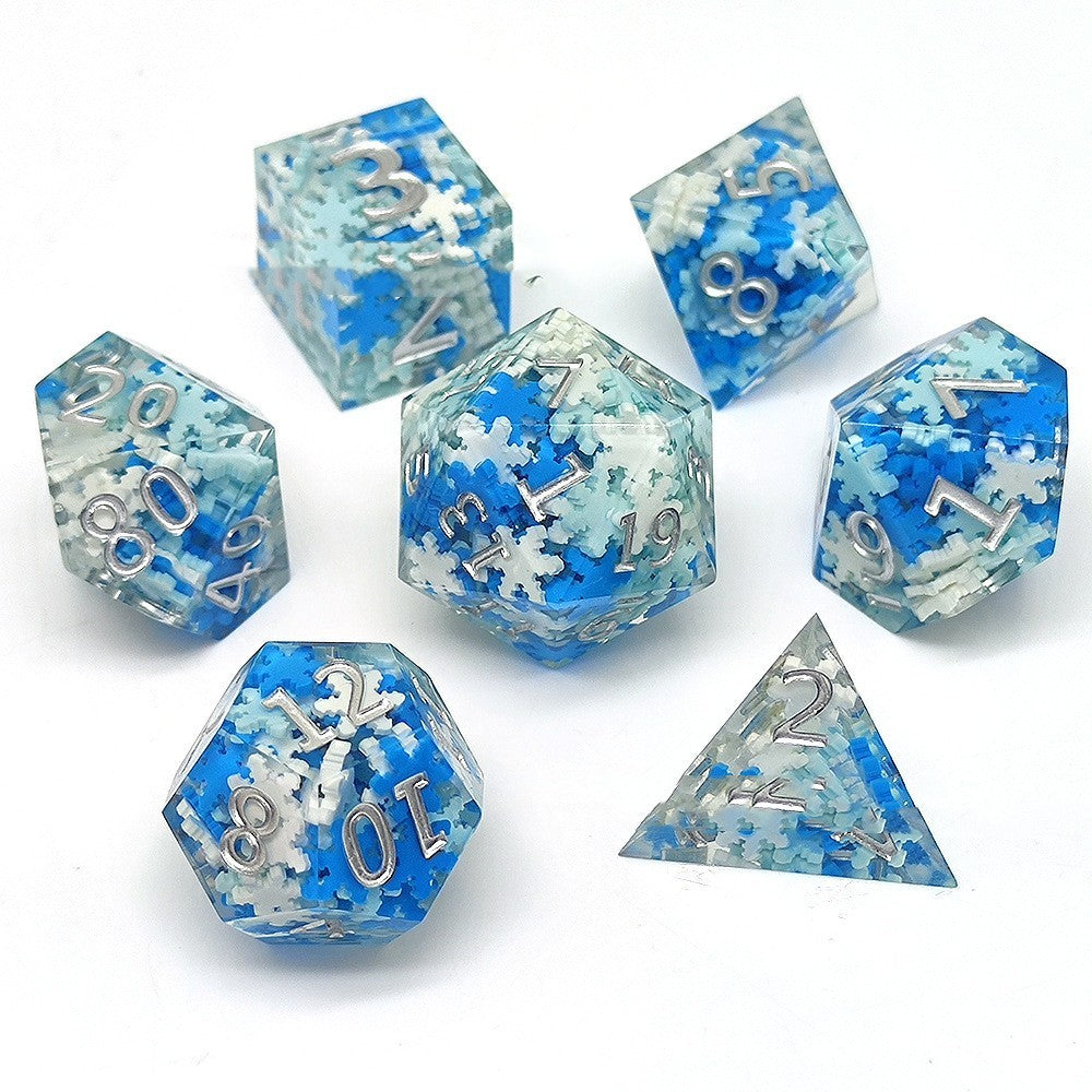Luminous Resin Dice DND Board Game
