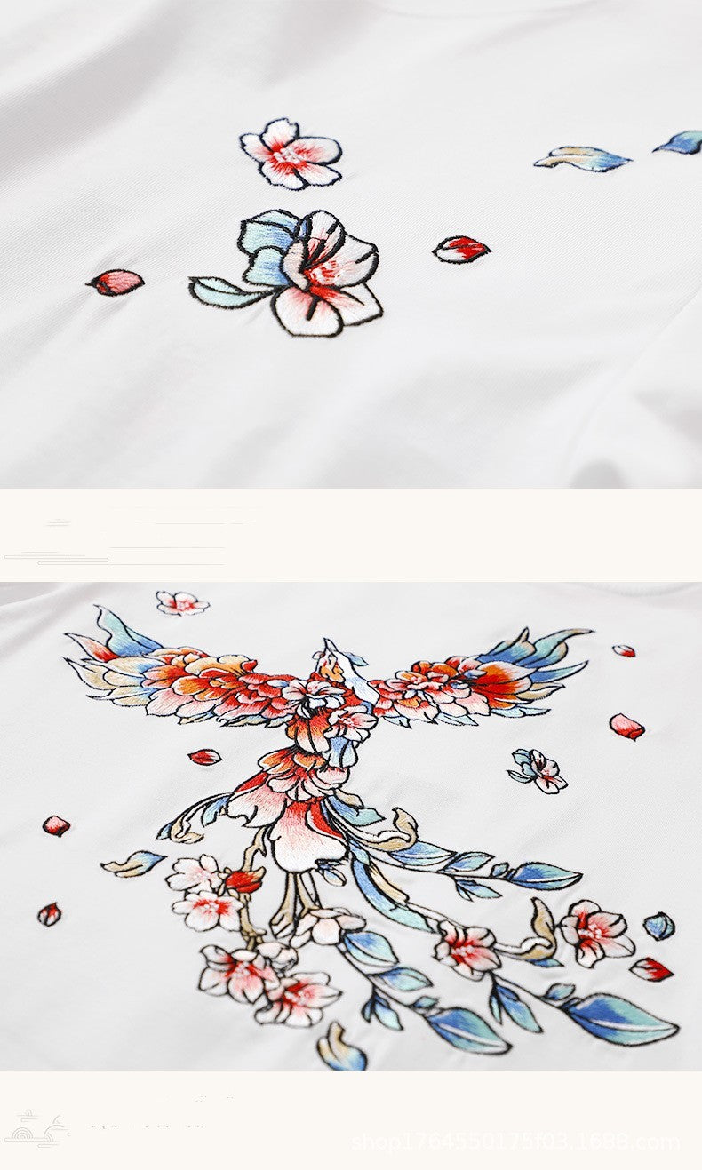 Men's Ethnic Style T-shirt Short Sleeve