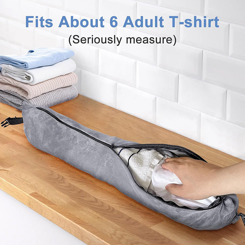 Refillable Travel Pillow Portable Clothes Luggage Storage Pillow