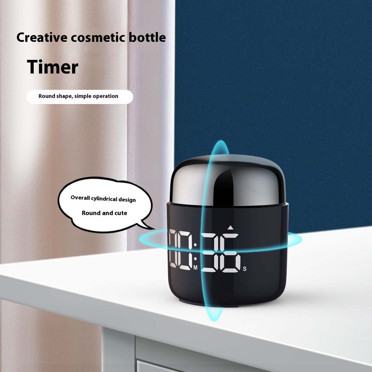 Creative LED Rotary Timer Exercise Fitness Timer