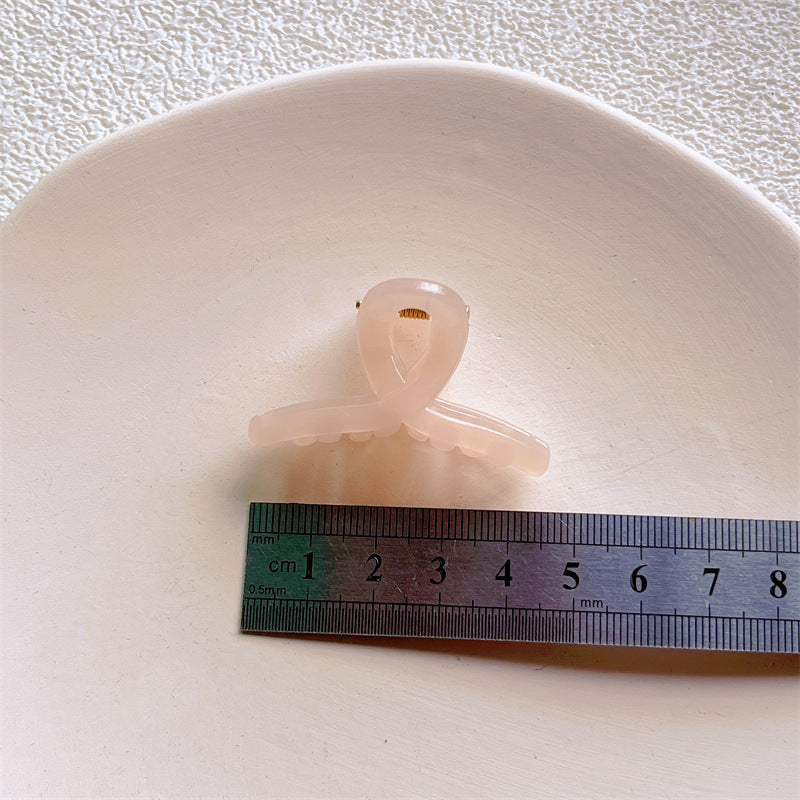 Mini Cute Translucent Bangs Side Clip