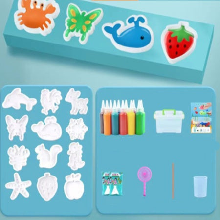 Children's Ocean Water Baby Crystal Mud DIY Water Elf Toy Set