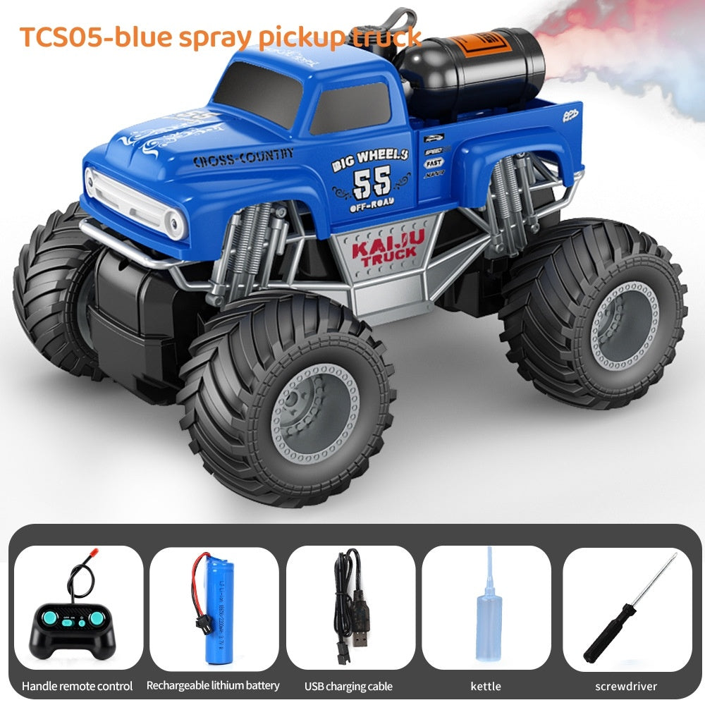 Children's Fashion Spray Off-road Vehicle Water Bullet Remote Control Car Toy