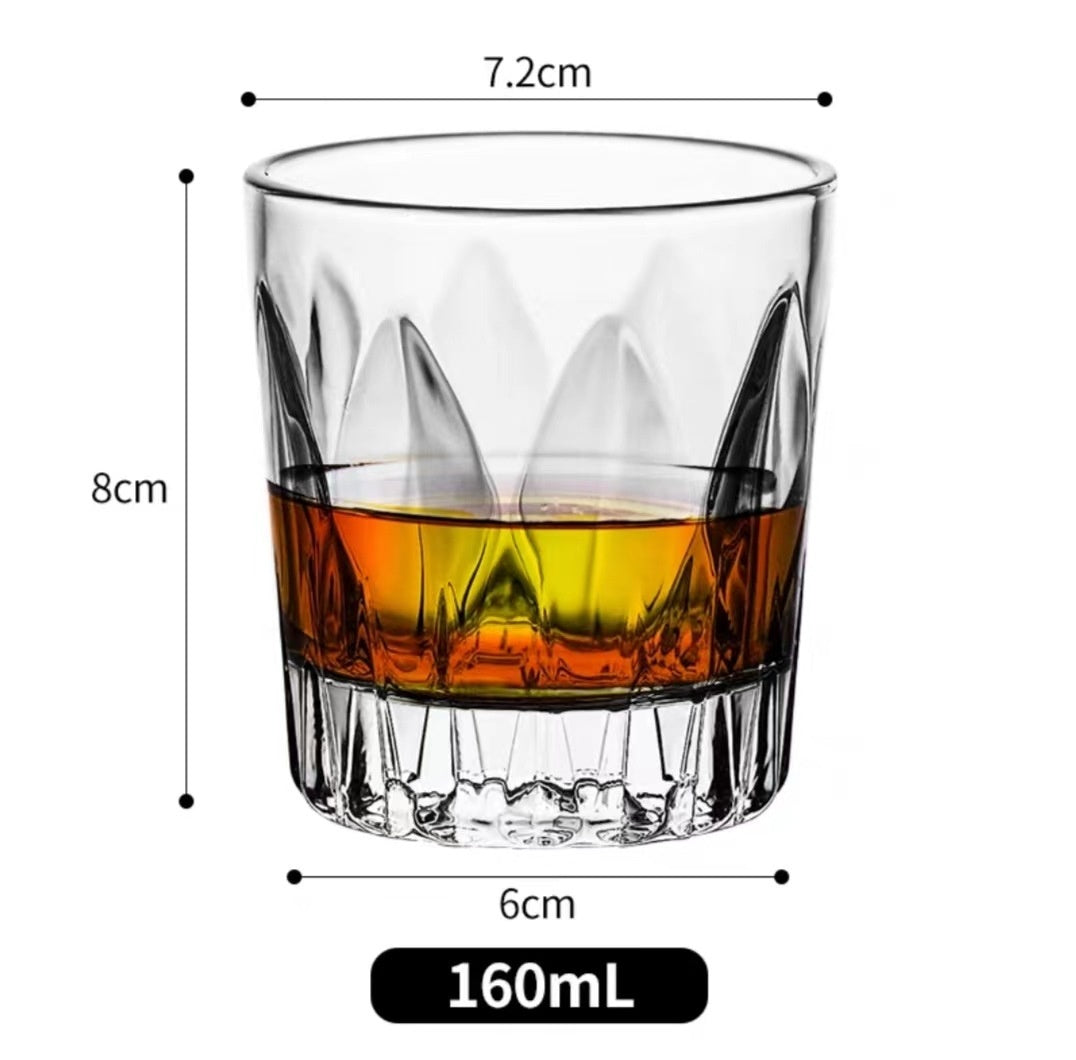 Whiskey Pure Drink Internet Celebrity Beer Brandy Glass Household High-end Classical Foreign Wine Bar Cup