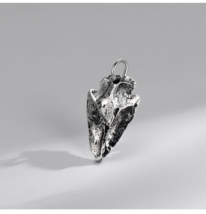 Arrow Silver Pendant Retro Distressed Fashion Hip Hop Personality